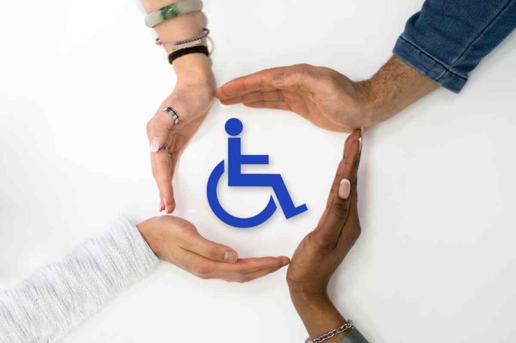 Mani in cerchio e disabilità