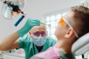 un dentista ed un paziente