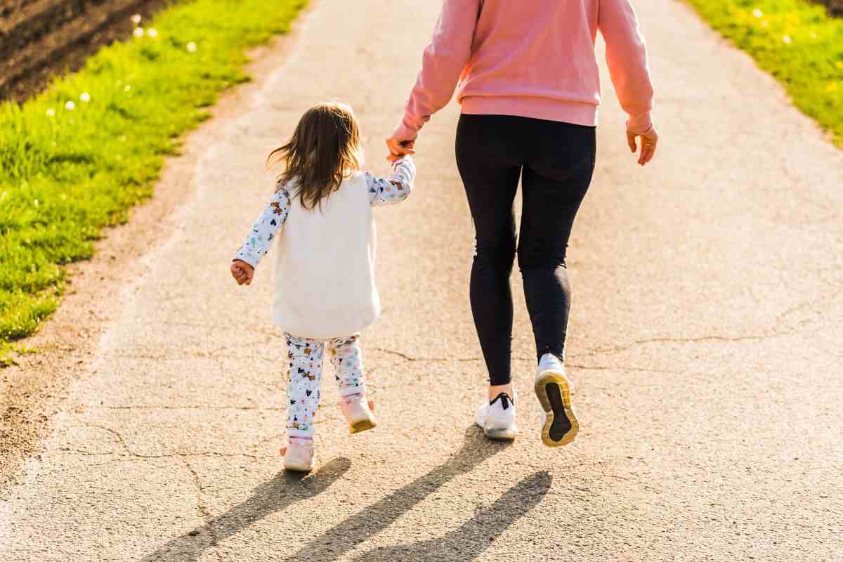 una mamma con il suo bambino