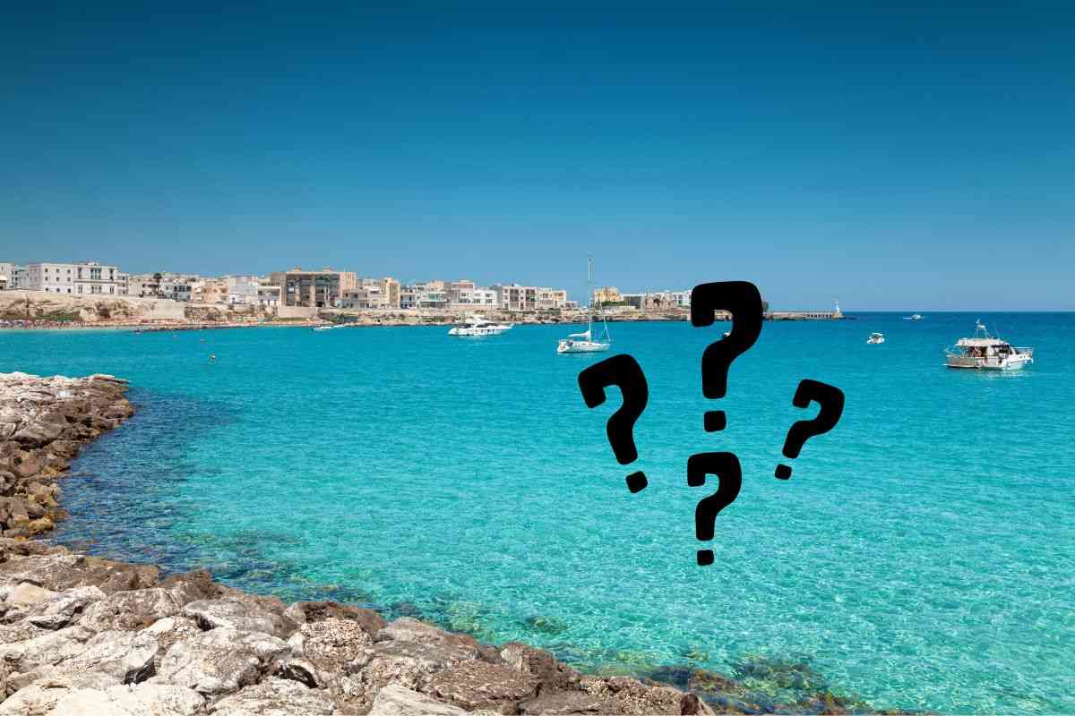 mare della puglia e 3 punti interrogativi